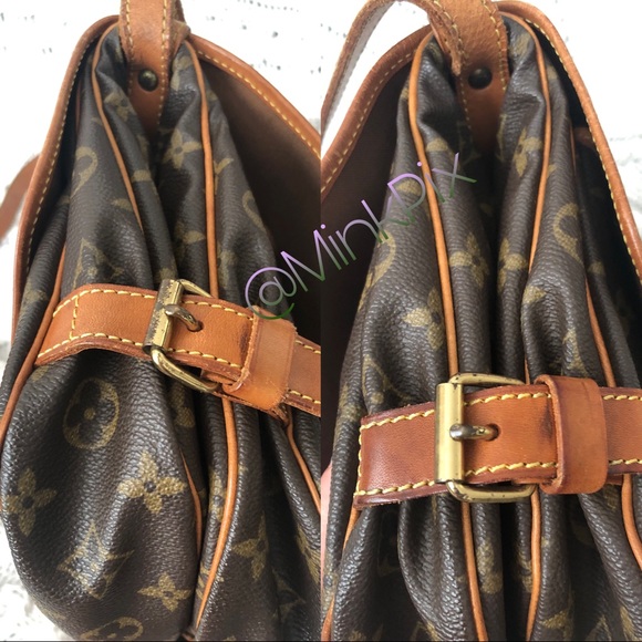๐ ๐๐๐ฏLOUIS VUITTON SAUMUR MM๐๐ ๐ - Picture 8 of 13